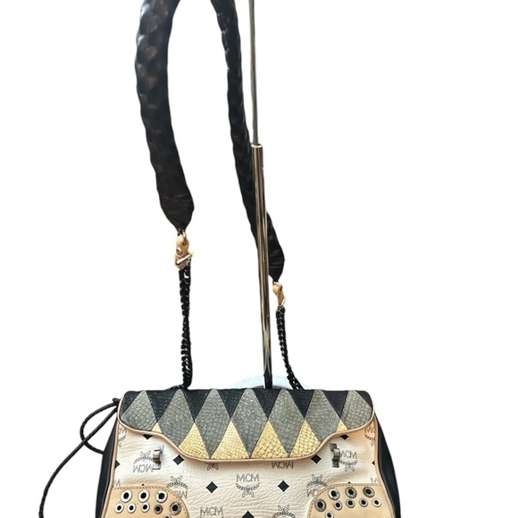 MCM Monogram Crossbody Bag “Rare” - Picture 2 of 8